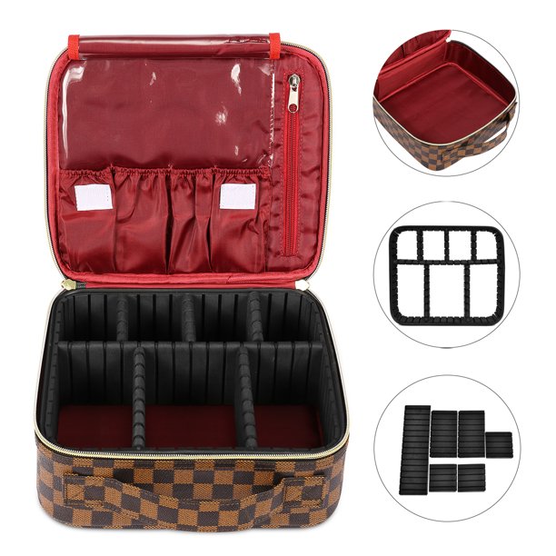 Aokur Makeup Bag Checkered … curated on LTK