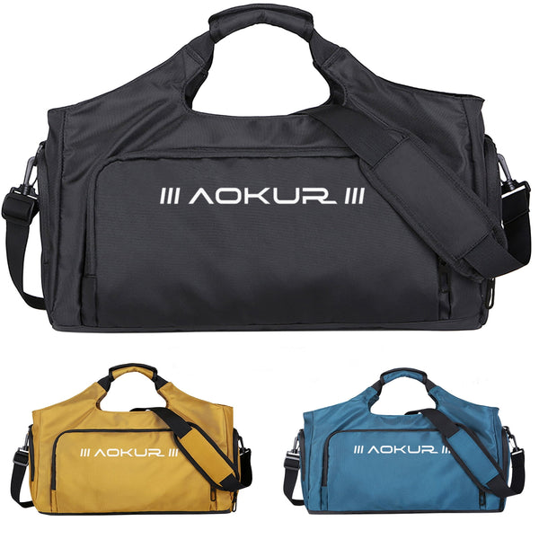 Sports Travel Dufflel Bags for Men Women with Seperate Shoes